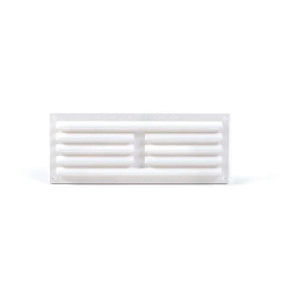 Timco White Timloc - 9X3 - Plastic Internal Louvre Grille Vent