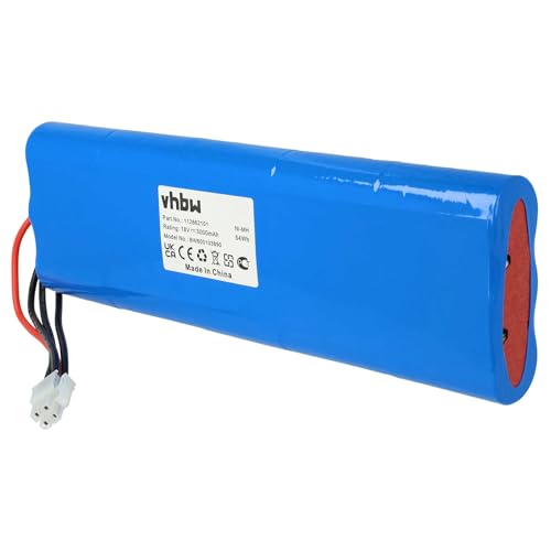 vhbw Batería Compatible con Husqvarna Automower 210C, 210AC, 220AC, 230ACX, 260ACX, G2 2004-2006, SH, Robot cortacésped Solar híbrido (3000 mAh, 18 V, NiMH)