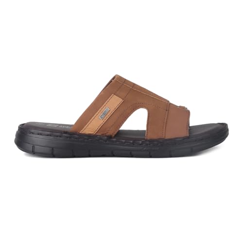 Image of Red Chief Leather casual slippers for men