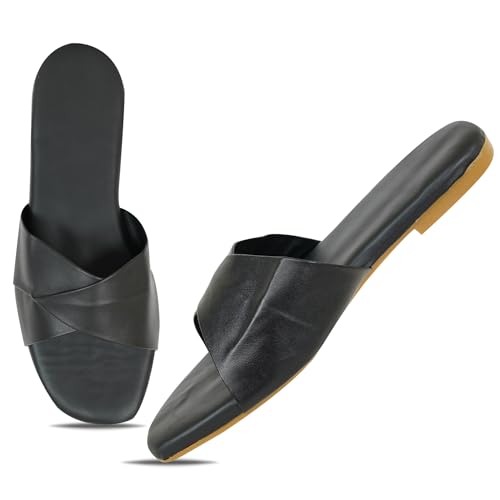 Image of DFR Women Casual Cushioned Flat Slippers Woman