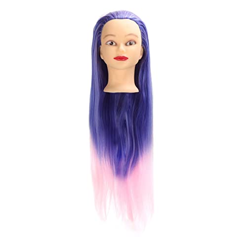Tête de mannequin de cheveux synthétique pour éliminer les erreurs
