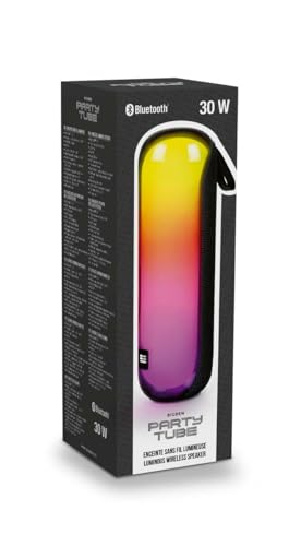 Bigben Enceinte Lumineuse sans Fil 180° pour animer vos soirées de salon