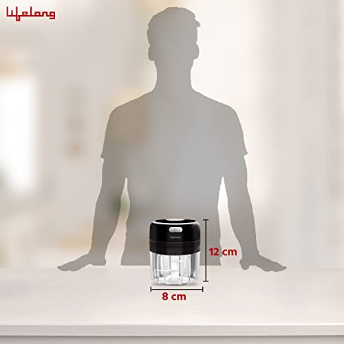 Add Lifelong USB Rechargeable Wireless Chopper 250ml Black - Image 7