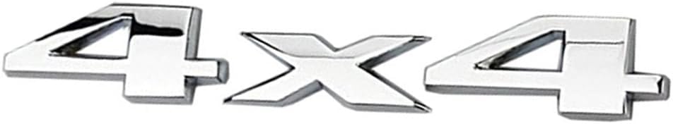 Image of Chrome 4X4 Auto Car Logo Decal Emblem Sticker for Dodge Ford Truck for Jeep Grand Cherokee Wrangler Compass Exterior Accessories