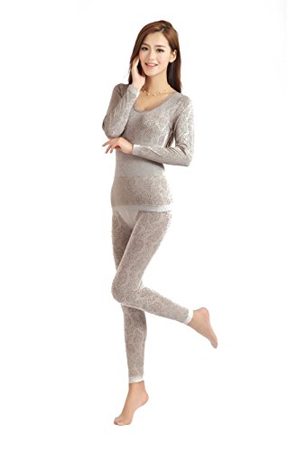 Moolecole-de mujer para senderismo Underware para el cuello con diseño de invierno térmica de en para el malla de pulsera para mujer