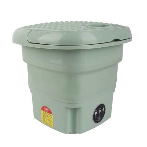 Asixxsix Lavadora Portátil, Mini Lavadora Plegable De 100 A 240 V Lavadora Pequeña Para Ropa Interior, Ropa De Bebé O Artículos Pequeños, Adecuada Para Apartamento, Camping, Rv, Viajes Verde Asixxsix Lavadora Portátil, Mini Lavadora Plegable De 100 A 240 V Lavadora Pequeña Para Ropa Interior, Ropa De Bebé O Artículos Pequeños, Adecuada Para Apartamento, Camping, Rv, Viajes Verde