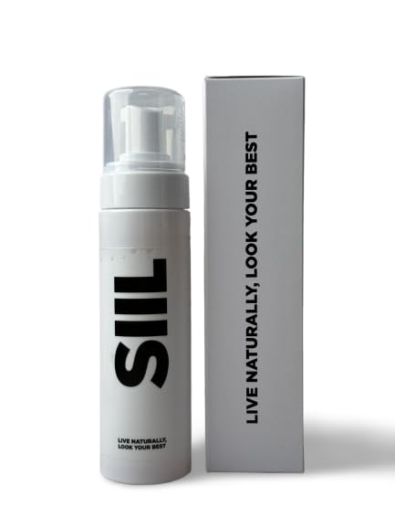 Mousse de Jabón Natural SIIL 200ml | Limpieza Suave Pieles Delicadas | Ideal para Heridas, Injertos Capilares, Tatuajes y Cirugía Estética | Sin Parabenos ni Químicos