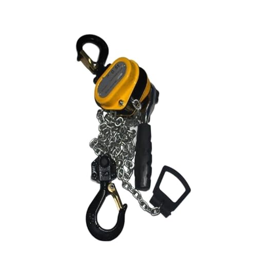 Cabrestante para remolque Mini polipasto de cadena manual con capacidad montaje gancho 0 25 pulgadas