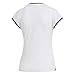 adidas Damen Club 3-Streifen T-Shirt, White, L