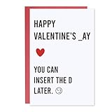 Funny Valentines Day Card for Him, Dirty Valentine’s Card for Husband Boyfriend Fiance, Happy Valentines Day Cards, Funny Valentines Day Gift for Men