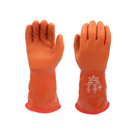 SHOWA Atlas 460 PVC Chemical Resistant Safety Gloves