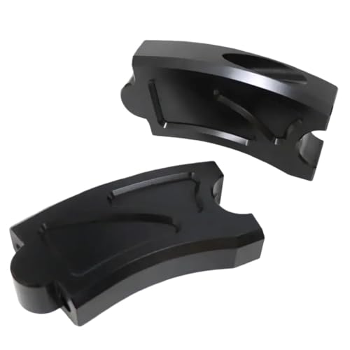 Rehausseurs de guidon Rebel CMX500 CMX300 alu usiné finition noire