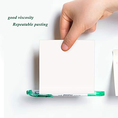 Naturetouch Sticky Notes 6 Packs, 3 X 3 Inches Adhesive Self-Stick Notes In Eye Protection Paper, Multiple Designs Of Memo Pads For Reminders, Office, Home, School, Meeting, 80 Sheets/Pad，Beige #TOP6