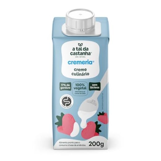 A Tal da Castanha Creme Culinário Com Amêndoas Cremeria Caixa 200G - A Tal Castanha