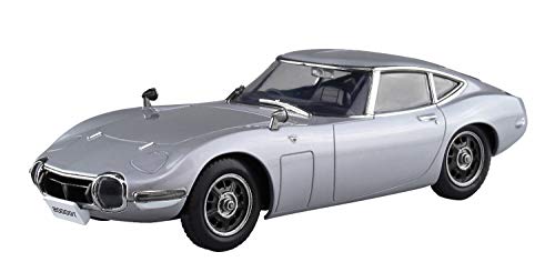 青島文化教材社 1/32 ザ・スナップキットシリーズ トヨタ 2000GT サンダーシルバーメタリック 色分け済みプラモデル 05C