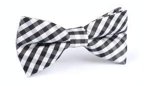 Image of Tuxedo Neck bow tie for Infants,Kids,Toddlers, Boys,Men - Hand sewn & Handcrafted