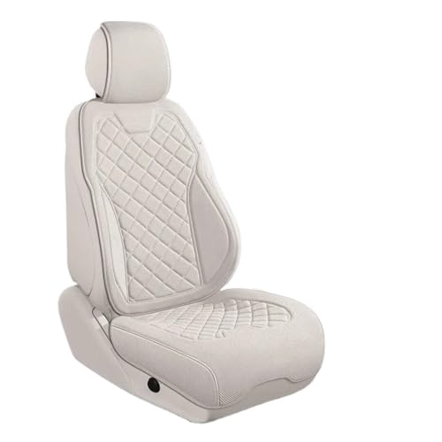 Ensemble housses siège voiture en lin premium finition raffinée beige