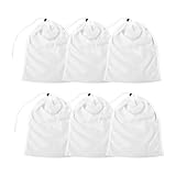 IDNVFY 6 Stücke Poolreinigungsnetzbeutel, Langlebiges Netzdesign, Rückständefilter -Netzbeutel, Blattkollegenbeutel, Poolzubehör.