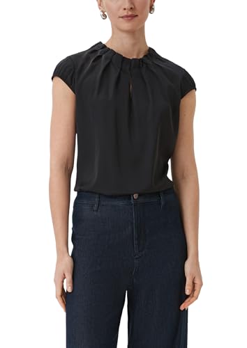 Comma Damen Shirt 2147272 9999 Black 44 – Ansicht 1