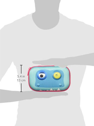 Image of ZIPIT Beast Pencil Box for Boys | Pencil Case for School | Organizer Pencil Bag | Large Capacity Pencil Pouch (Light Blue) (Pack of 2)