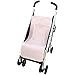 Housse d'été universelle pour chaise de promenade légère Rosy Sources de matelas pour chaise légère et respirante, compatible avec Maclaren, Bugaboo Bee, Cibex etc. 0-Rose