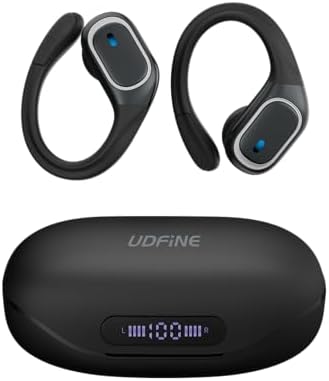 Wireless Earbuds, Over the Ear Headphones with Bluetooth Headphones Over the Ear, 45H Playtime, IPX5 Waterproof, Digital Noise Reduction for All-Day Comfort, InRun image 4