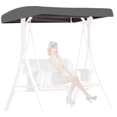Toldo oscilante para exteriores impermeable de repuesto gris 2