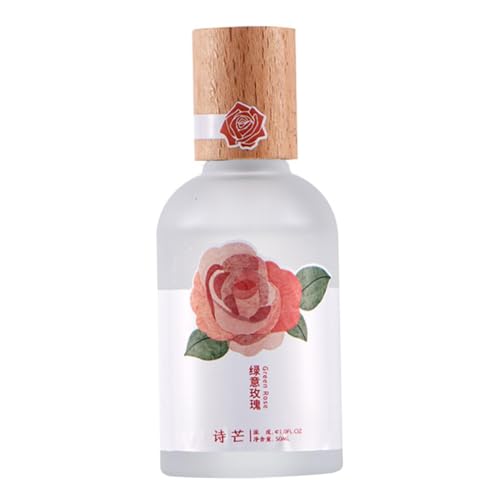 Ipetboom 1 Pieza Perfume de rosa verde coolzy women Perfume mujer mujeres pink esencia Fragancia perfumes de mujer chica todos los días perfume Mujer perfume tapa de botella de madera