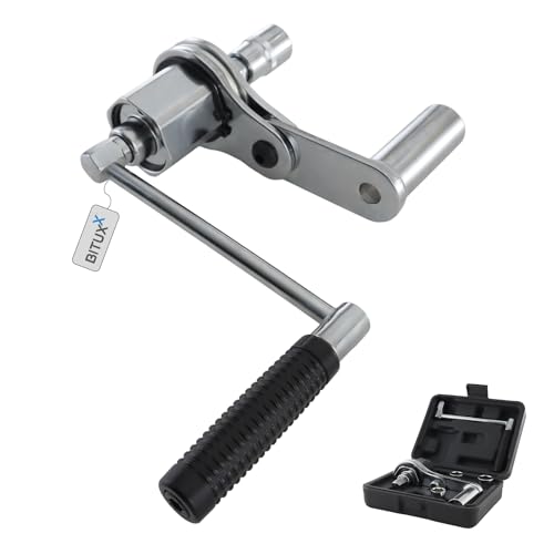 BITUXX Drehmomentverstärker Kraftverstärker Vervielfältiger Radmutternschlüssel Verstärker Radwechsel Adapter Torque Wrenches Auto KFZ Werkzeug Set 1/2 Zoll 680Nm 16:1