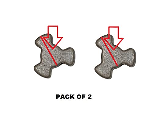 AMAZOR Microwave Turntable Roller Coupler (Pack of 2) - Image 4
