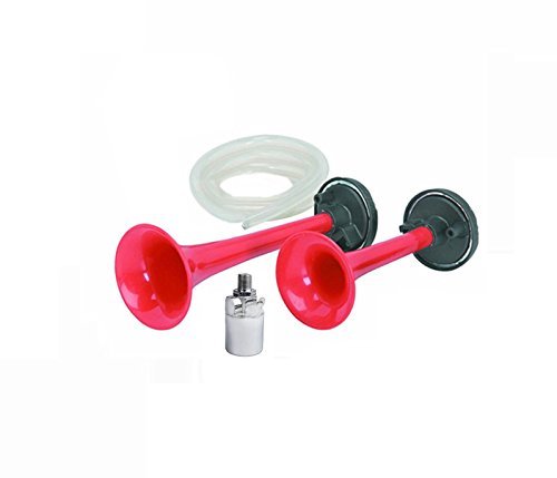 Guance 2 Pipe Air Pressure 12V Dc Horn for Royal Enfield Classic Desert Strom BS2 and BS4 Model-image-19