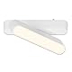 BRILONER - Schienensystem Luxtrail LED Tracklight, Warmweiß, Schwenkbar, Zubehör, LED Spot, Spotlight, Deckenspot, Lampen, Deckenlampe, Deckenleuchte, 130mm, Weiß