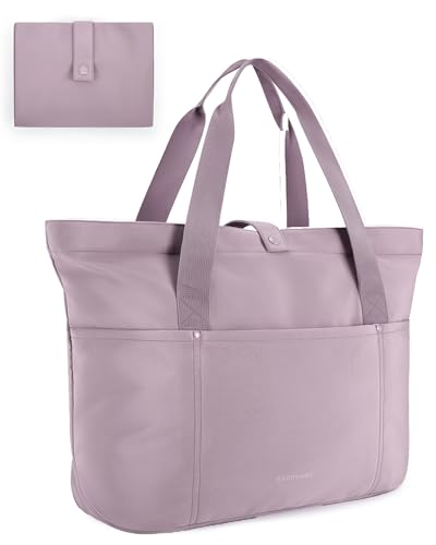 BAGSMART Tote Bag for Women, Foldable...