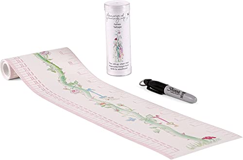 Portable, roll-up bar Plus 1 Sharpie Mini Marker Pen to measure children from birth to adulthood - selection of designs