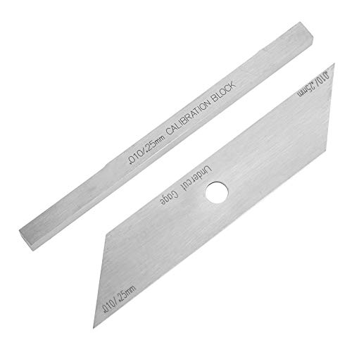 Calibrador y Bloque de Calibración para Soldadura 2 Pzs miniatura 6