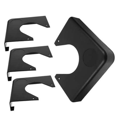 POPETPOP 4pcs Billiard Table Corner Plate Stylish Metal Corner Accessory for Pool Table Enhance Your Gaming Experience with Sleek Design and Precision Craftsmanship