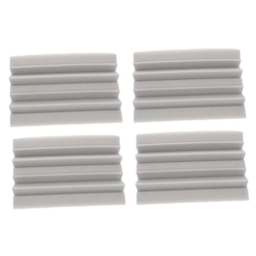 Kisangel 4pcs Paneles Trampa de Graves Paneles de Pared Absorbentes de Sonido Espuma Aislante Acústica para Estudios de Grabación miniatura 1