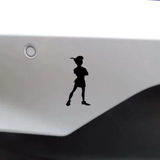 Autocollants Peter Pan mignons pour décoration de chambre d'enfant et scrapbooking