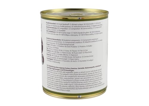 Lunderland Reinfleisch-Dose Wildfleisch 6 x 800g