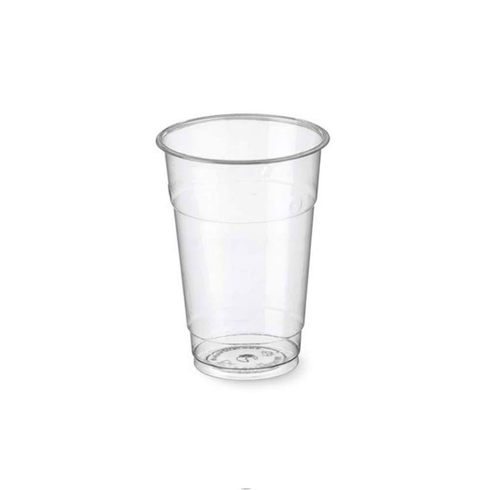bio3 100/400/800 Bicchieri monouso 575ml tacca 0,4 Biodegradabili e Compostabili in PLA usa e getta Plastic free | After Plastic (400)
