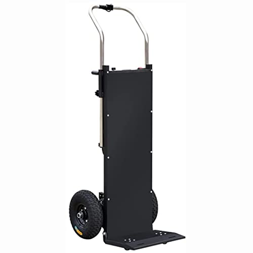 HanPiaoLiang Treppensteiger Sackkarre Elektrisch Arbeitssparender Handwagen, Treppenauf Und Abstieg Mit 280Kg Last, Wagen mit 800 W Motor - 48V/32AH Abnehmbarer Akku