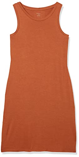 Image of Amazon Essentials Women's Lightweight Jersey Slim-Fit Tank Mini Dress
