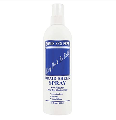 Baby D;Be Bald Braid Sheen Spray, 12 Oz. miniatura 1