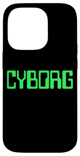 CYBORG PRETEND I'M A CYBORG コスチューム Tシャツ マシン 人間 スマホケース iPhone 14 Pro 用