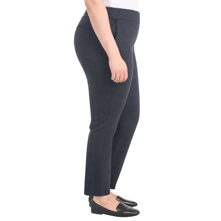 Image of Dalia Women's Pull-On Ponte Pant, Mid-Rise Narrow Leg