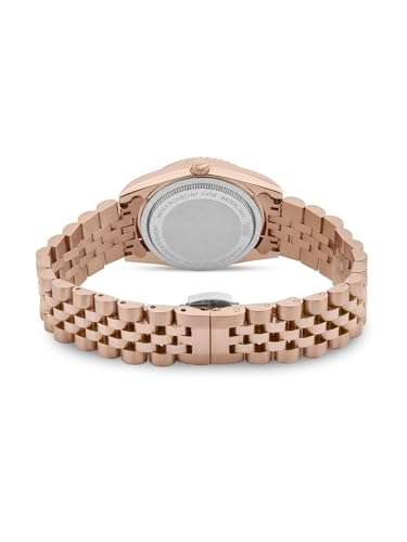 Image of Ajanta Quartz Avenza Women Analog Watch| Stainless Steel Bracelet Strap | Day & Date Display | Water Resistant | Formal & Casual Wrist Watch for Women