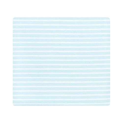 Image of Little Treasure Hudson Baby Cotton Poly Flannel Receiving Blankets Multipack, Blue Kangaroo, 30x30 inches
