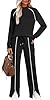 WIHOLL 2 Piece Sets for Women Fall Airport Outfits... #4