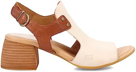 Born Women's Sylvie White/Brown 9 M | Image 1