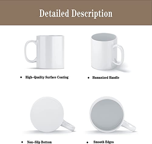 image for TANGLONG Sublimation Mugs 15 oz, Sublimation Blanks, Bulk Coffee Mugs,